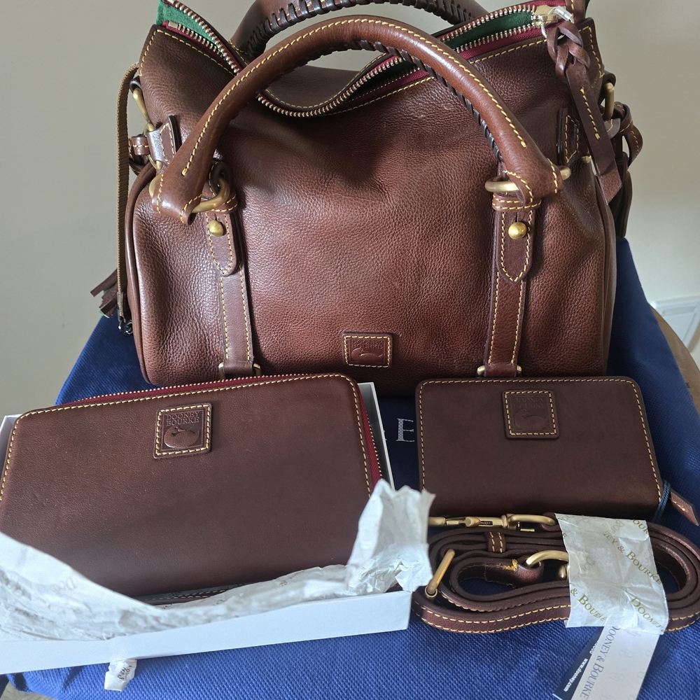 Dooney & Bourke Florentine Satchel with Wallets